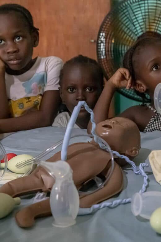 Helping Babies Breathe Children